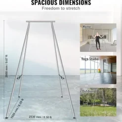 VEVOR Aerial Yoga Frame Chrome