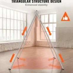 VEVOR Aerial Yoga Frame Chrome