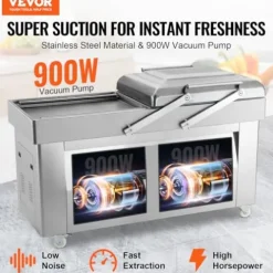 VEVOR Chamber Vacuum Sealer 1200W Silver