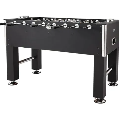 VEVOR Foosball Table 55 inch Standard Size Indoor Full Size for Home, Family, and Game Room Black