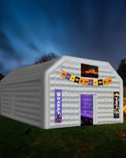 VEVOR Inflatable Nightclub Party Tent 29.5 x 19.7 x 13.1 Ft White