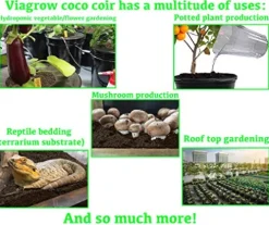 Viagrow Coconut Soilless Grow Media 11 lb 5KG Block