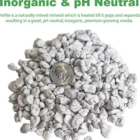 Viagrow VPERCH1-80 Chunky Perlite 29.9 Quarts White