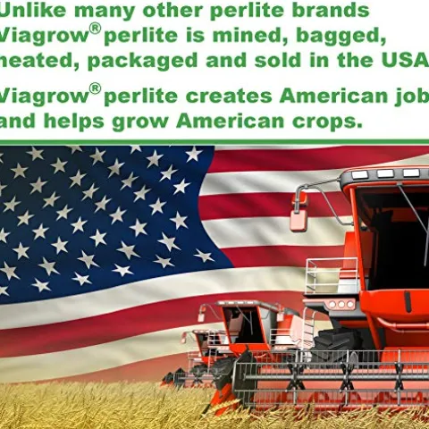 Viagrow VPERCH1-80 Chunky Perlite 29.9 Quarts White