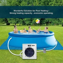 Villastar Above Ground Pool Heater 16000 BTU/hr – 120V, Fits 15/18/24 Foot Pool