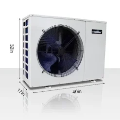 Villastar Inground Pool Heat Pump 68000BTU/hr White