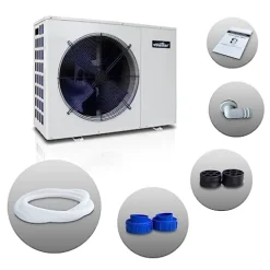 Villastar Inground Pool Heat Pump 68000BTU/hr White