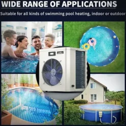 Villastar Pool Heater 16000 BTU/hr Electric Above Ground & Inground Pools