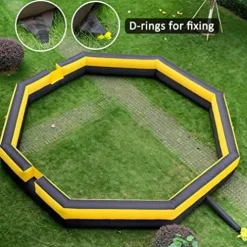 V-infla 26ft Giant Gaga Ball Pit Inflatable with Blower Yellow+Black