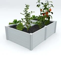 Vita 4′ x 6′ Independence Wheelchair Accessible Garden Bed White