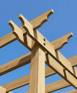 Vita Springwood Wood Arbor Golden Brown