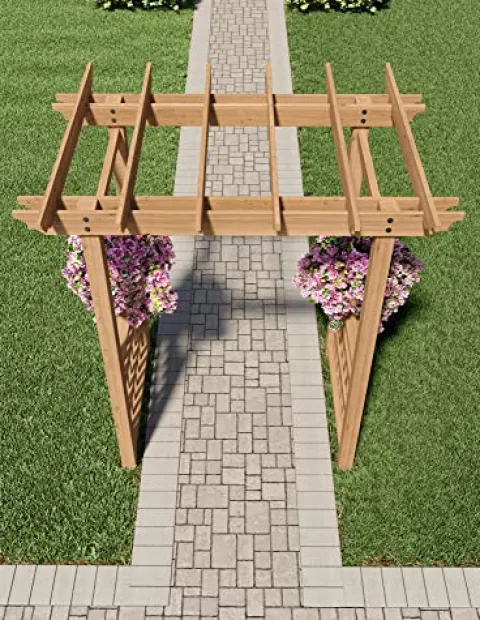 Vita Springwood Wood Arbor Golden Brown