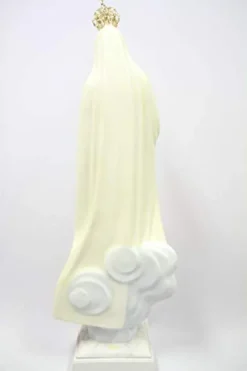 Vittoria Collection 44″ Our Lady of Fatima Statue Sculpture White