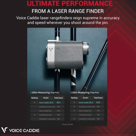 Voice Caddie SL3 True Hybrid GPS and Laser Range Finder SL3 Laser