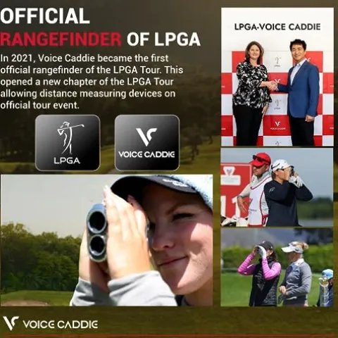 Voice Caddie SL3 True Hybrid GPS and Laser Range Finder SL3 Laser