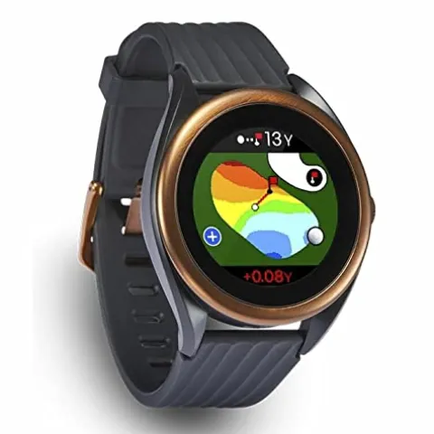 Voice Caddie T8 Golf GPS Watch Black
