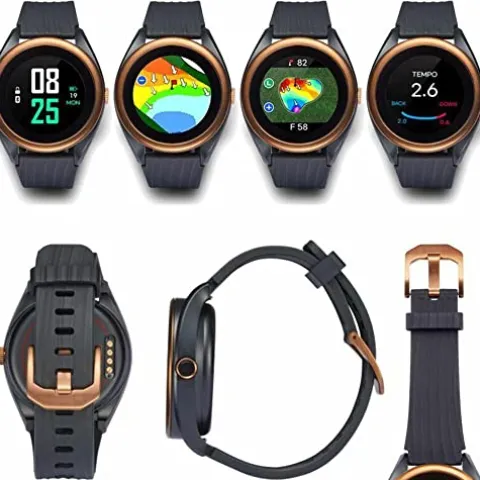 Voice Caddie T8 Golf GPS Watch Black