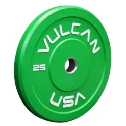 VULCAN 370 lb Color Bumper Plates Set Multi-Color