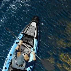 Waimea Bay Rigid Inflatables Drifter 2 Seater Inflatable Fishing Kayak Multicolor