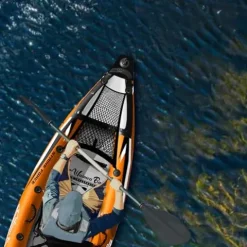 Waimea Bay Rigid Inflatables Strikeforce 2 Seater Inflatable Fishing Kayak Multicolor