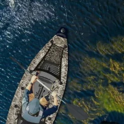 Waimea Bay Rigid Inflatables Grass Camo 3 Seater Fishing Kayak Multicolor