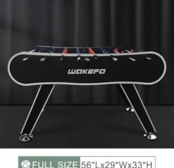 Wakefa Arcade Foosball Table 56-Inch Adult Competition Size