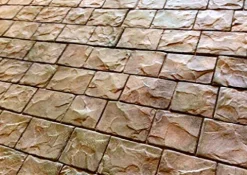 Walttools BC Cobble Concrete Stamp Set 8 Piece