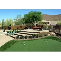 WarmShe Golf Putting Green/Mat Backyard Golf Artificial Grass Turf 12FTX69FT Custom Width-4ft