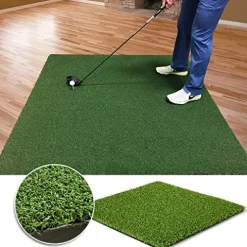 WarmShe Golf Training Mat Artificial Grass 6FTx51FT Custom Width-4FT