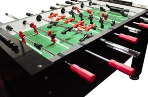 Warrior Table Soccer Pro Foosball Table Black