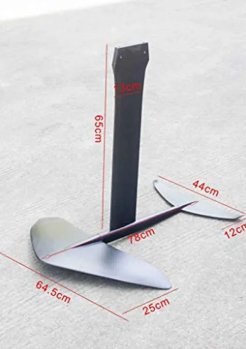 Water Sports Goods Full Carbon Fiber SUP Hydrofoil with Tuttle Mount