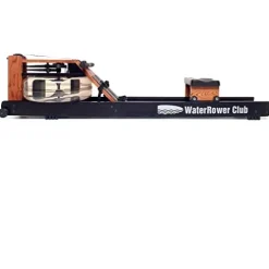 WaterRower Club Rowing Machine with S4 Monitor Rose and Black