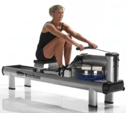 WaterRower M1 Hi Rise Rowing Machine with S4 Monitor Silver