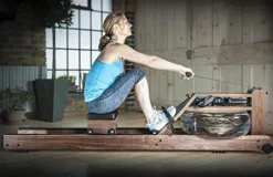 WaterRower Walnut Rowing Machine Lo-Rise