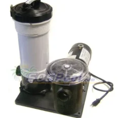 Waterway 520-4010 Complete Pump & Cartridge Filter 50 Sq Ft 115V 1 Hp 1-Speed Nema Cord