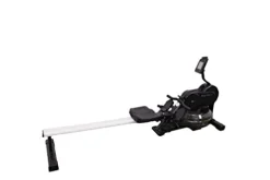 WaveFit Swell Series Water Rower R100 Indoor Rowing Machine with Bluetooth Connectivity, 300 lb Weight Capacity