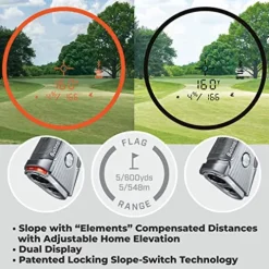 Wearable4U Bushnell Pro X3 Laser Golf Rangefinder Bundle +Golf Tools+Towel+CR2