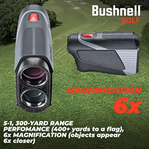 Wearable4U Bushnell Tour V5 Patriot Pack Laser Golf Rangefinder +Extra Battery