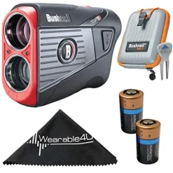 Wearable4U Bushnell Tour V5 Shift Patriot Pack Laser Golf Rangefinder +Extra Battery