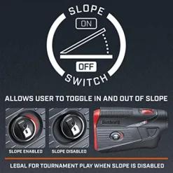 Wearable4U Bushnell Tour V5 Shift Laser Golf Rangefinder with Bushnell Wingman GPS Bluetooth Speaker All-In Bundle + Bushnell Wingman