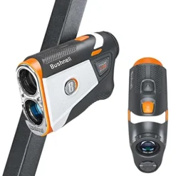 Wearable4U Bushnell Tour V6 Shift Patriot Pack Laser Golf Rangefinder Bundle + Extra Battery