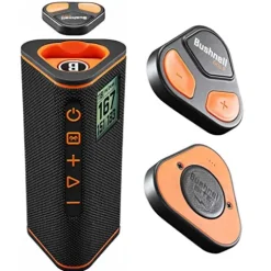 Wearable4U Bushnell Wingman View Golf GPS Bluetooth Speaker Bundle Black