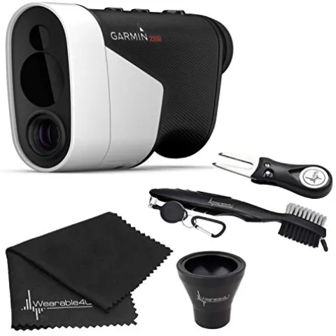 Wearable4U Garmin Approach Z82 (2020 Release) Golf GPS Laser Rangefinder Bundle