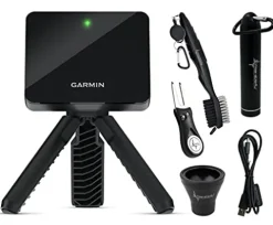 Wearable4U Garmin Approach R10 Portable Golf Launcher Monitor Power Bank and 3 Golf Tools Bundle Blue