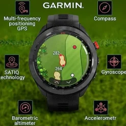 Wearable4U Garmin Approach S70 Golf Smartwatch Black + E-bank