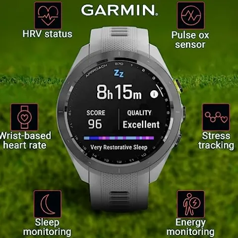 Wearable4U Garmin Approach S70 Golf Smartwatch Gray