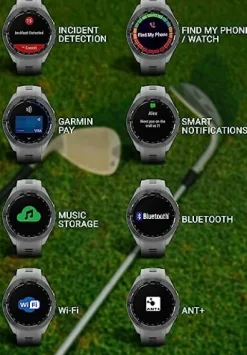 Wearable4U Garmin Approach S70 Golf Smartwatch Gray
