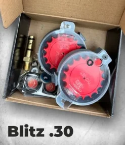 Wearable4U Hatsan Blitz Limited Edition PCP Air Rifle Bundle .30 Cal Digital Tan Camo with Pellets & Targets