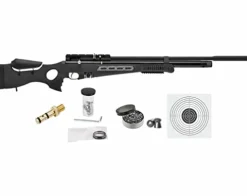 Wearable4U Hatsan BT65SB QE .22 Cal Air Rifle Bundle with 250 Pellets & 100 Targets