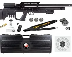 Wearable4U Hatsan Gladius .22 Cal Air Rifle Bundle with 100x Targets & 250x Pellets